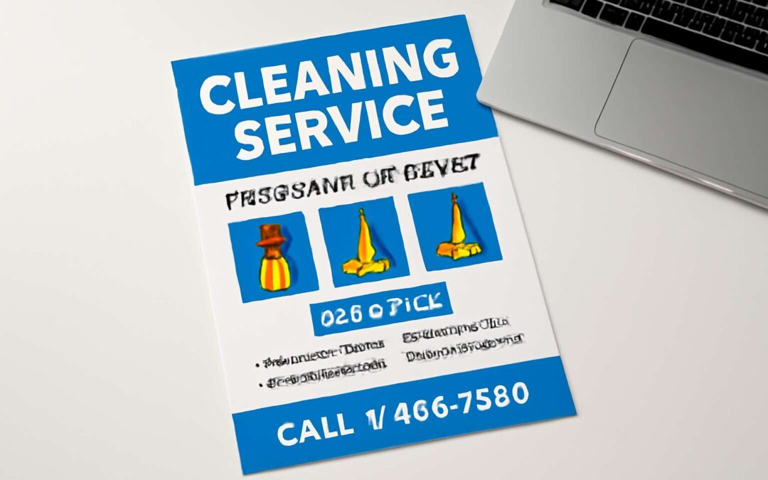 Boost your business with cleaning company flyers that attract clients