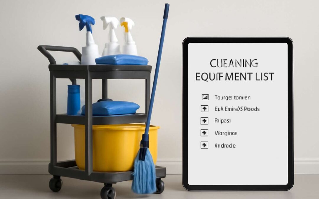 cleaning company equipment list pdf